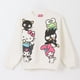 thumbnail image 1 of Polerón Cerrado Niña Personajes Blanco Hello Kitty, 1 of 3
