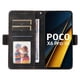 thumbnail image 2 of Carcasa FOXDOCK Xiaomi Poco X6 Pro de cuero PU, diseño acolchado clásico, protección contra caídas y rayones, 2 of 5