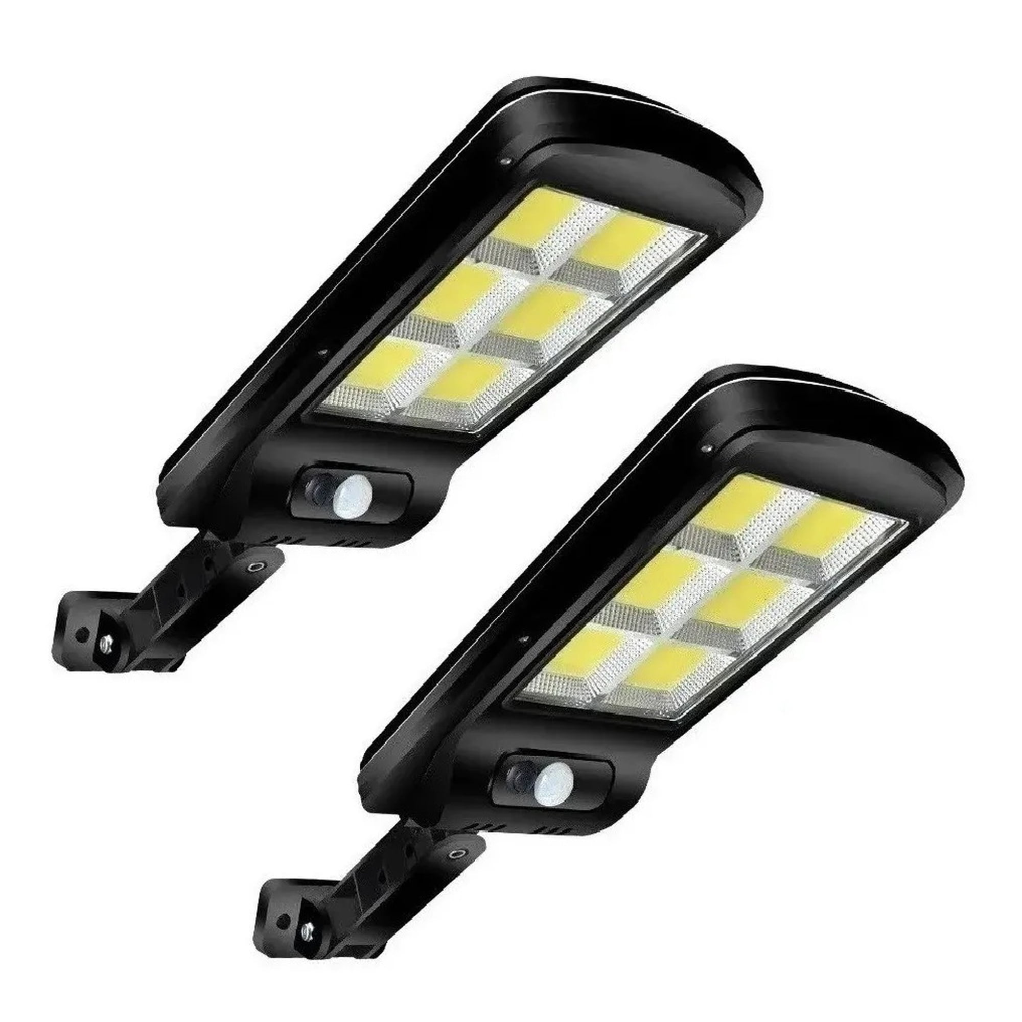 Eoland - Pack X2 Foco Exterior Iluminacion Solar Foco Sensor Led 110w