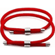 thumbnail image 3 of Pulsera cordón con acero ajustable, 3 of 3