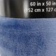 thumbnail image 3 of Manta Flannel Con Pompom Azul, 3 of 3
