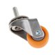 thumbnail image 1 of Ruedas Giratorias Para Servicio Pesado, Ruedas Giratorias, Ruedas De 1 Pulgada, Naranja, 1 of 5