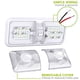 thumbnail image 3 of Luz LED de Cúpula Leisure LED Pack de 2 (11-18V, Blanco), 3 of 9