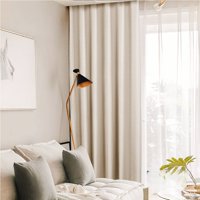 Wyj Hogar - Cortina Blackout Con Argollas Beige