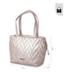 thumbnail image 3 of Shopping Bag Mediano Para Mujer Savanha Beige/metalizado, 3 of 6