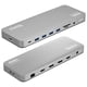 thumbnail image 1 of Estación de acoplamiento USB C para portátil 14 en 1 4K 60 Hz Mac, 1 of 7