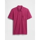 thumbnail image 5 of Polo GAP Lived in Beaujolais rojo para hombre, talla S, 5 of 5