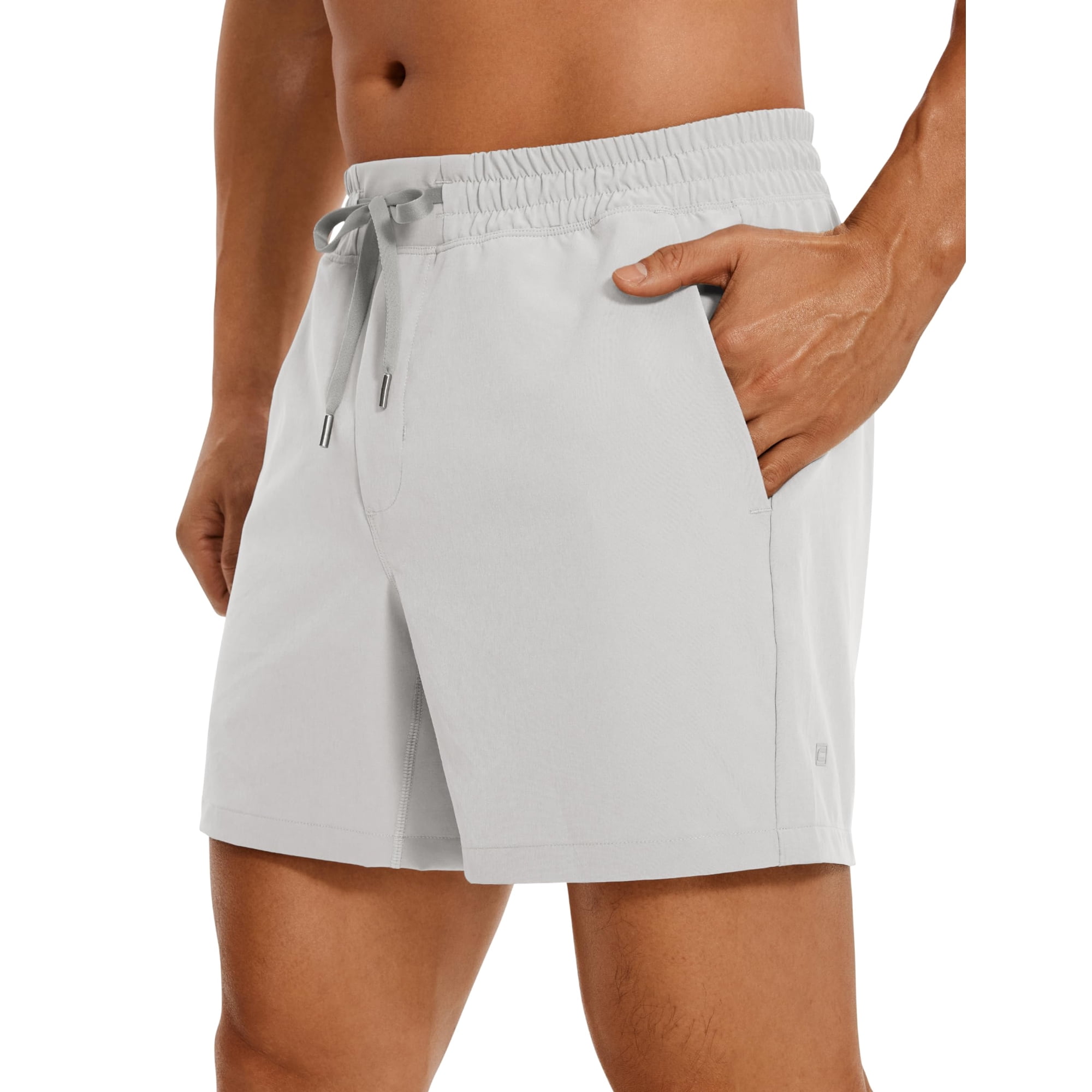 Shorts Crz Yoga Para Entrenamiento Y Correr 13 Cm Secado Rápido Con Bolsillos