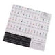 thumbnail image 3 of Calcomanías De Piano Con Notas Musicales De Teclado Para 49/54/61/88 Teclas Multicolor, 3 of 3