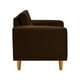 thumbnail image 5 of Sofa Retro 1c Felpa 04 Chocolate, 5 of 6