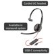 thumbnail image 2 of Auricular Plantronics USB‑C Serie 3200 Negro, 2 of 3