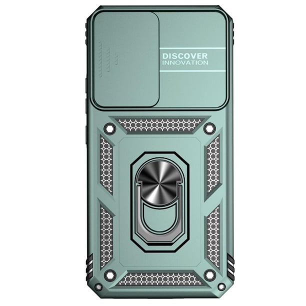 Estuche GANGXUN para Samsung Galaxy A34 5G, soporte giratorio 360°, estilo mecánico y magnético