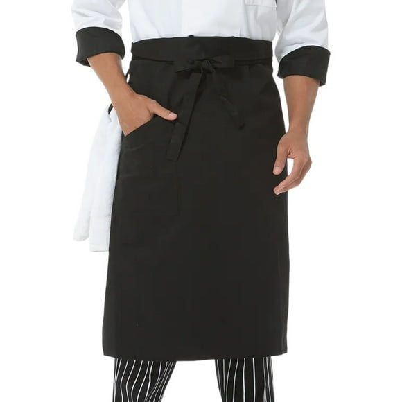 Mandil Clásico De Cocina O Salon Negro