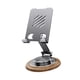 thumbnail image 3 of Soporte Para Teléfono Con Rotación De 360 ??grados, Accesorio Premium Para Mesa, Hogar, Dormitorio, Metal Gris, 3 of 5
