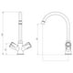thumbnail image 3 of Monoblock Lavaplatos Maranello Cromo, 3 of 3