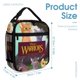 thumbnail image 2 of Gatos Guerreros-theme Lunch Box Lunch Bag Insulated Reusable Lunch Tote Bag Cooler Tote Bag For Men Women gifts 20*11*27cm, 2 of 6