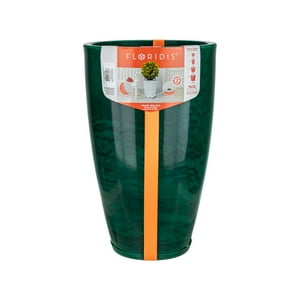 Floridis - Macetero Verde Marmol Amsterdam 65 Cm Alto