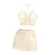 thumbnail image 4 of Traje de baño de bikini de 3 piezas para mujer, traje de baño, ropa de playa, traje de baño decorativo suave, falda de playa para club, fiesta, vacaci SG, 4 of 5
