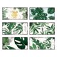 thumbnail image 2 of Pegatinas De Pared De Hoja De Palma Calcomanía DIY Dormitorio Vivero Tienda Fondo Murales De Arte, 2 of 5
