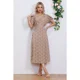 thumbnail image 2 of Vestido Verano Largo Mujer Floral Manga Corta 272, 2 of 4