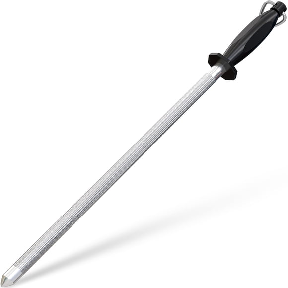 Afilador De Cuchillos 30 Cm Profesional Negro