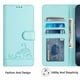 thumbnail image 4 of Funda tipo cartera FOXDOCK para Samsung Galaxy A02s con soporte, ranuras, RFID, diseño de gato, 4 of 5
