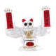 thumbnail image 1 of Estatuilla De Gato De La Suerte Escultura Estatua De Animal Feng Shui Divertido Para El Estante Del Hogar Blanco, 1 of 5