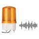 thumbnail image 1 of Baliza Giratoria Led Con Sirena 220v Amarilla Porton Alarma, 1 of 2