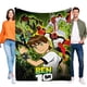 thumbnail image 1 of Ben 10 anti-pilling, suave, ligera, esponjosa y acogedora de lujo para hogar y cocina – Perfecta para niños y adultos,150X200cm, 1 of 6