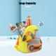 thumbnail image 2 of Cute Engineering Car Series Plush Backpack Cartoon Kindergarten Children Mochila Infant School Bags Boy Girls Outing Leisure Bag, 2 of 3