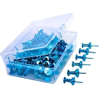 Yuanholumid - Alfileres Metálicos Con Forma De Mapa, 100 Unidades, Para Tablas De Corcho