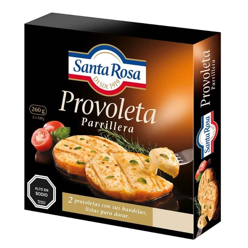 Queso Provoleta Trozo 260 g Santa Rosa