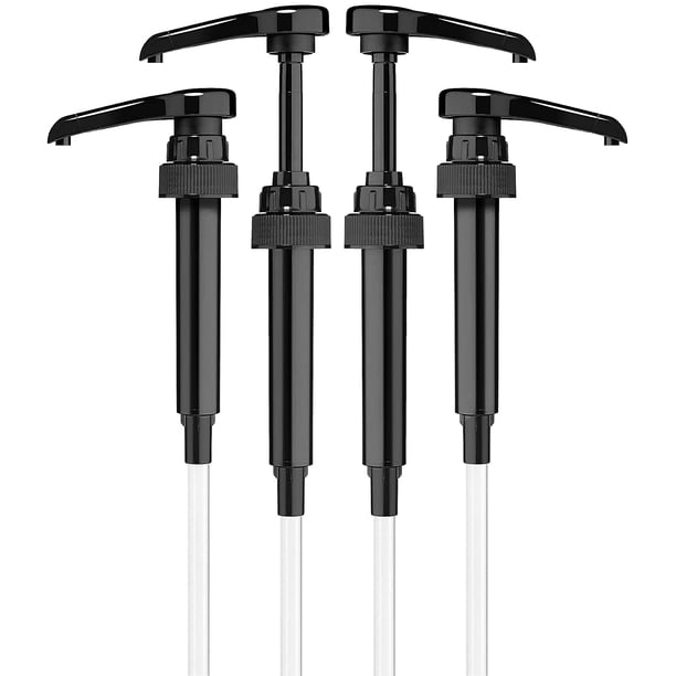 Bomba dosificadora para jarabe de café Little Squirt, paquete de 4, compatible con 750 ml
