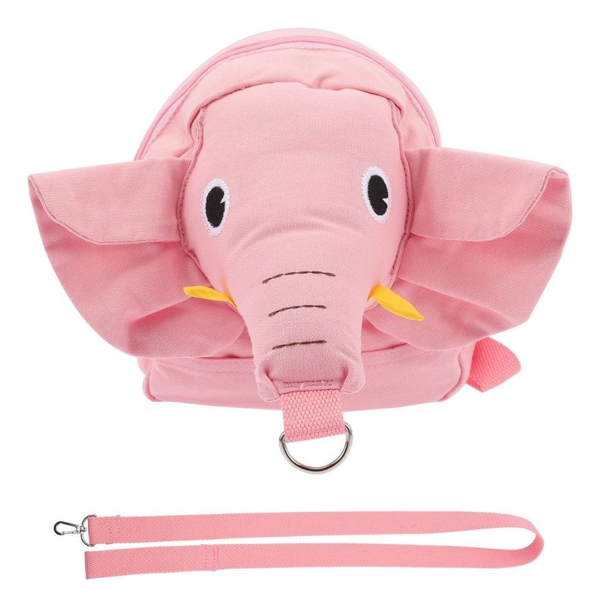 Genérico - Mochila Para Bebes Forma Elefante Con Arnes Paseo Lau