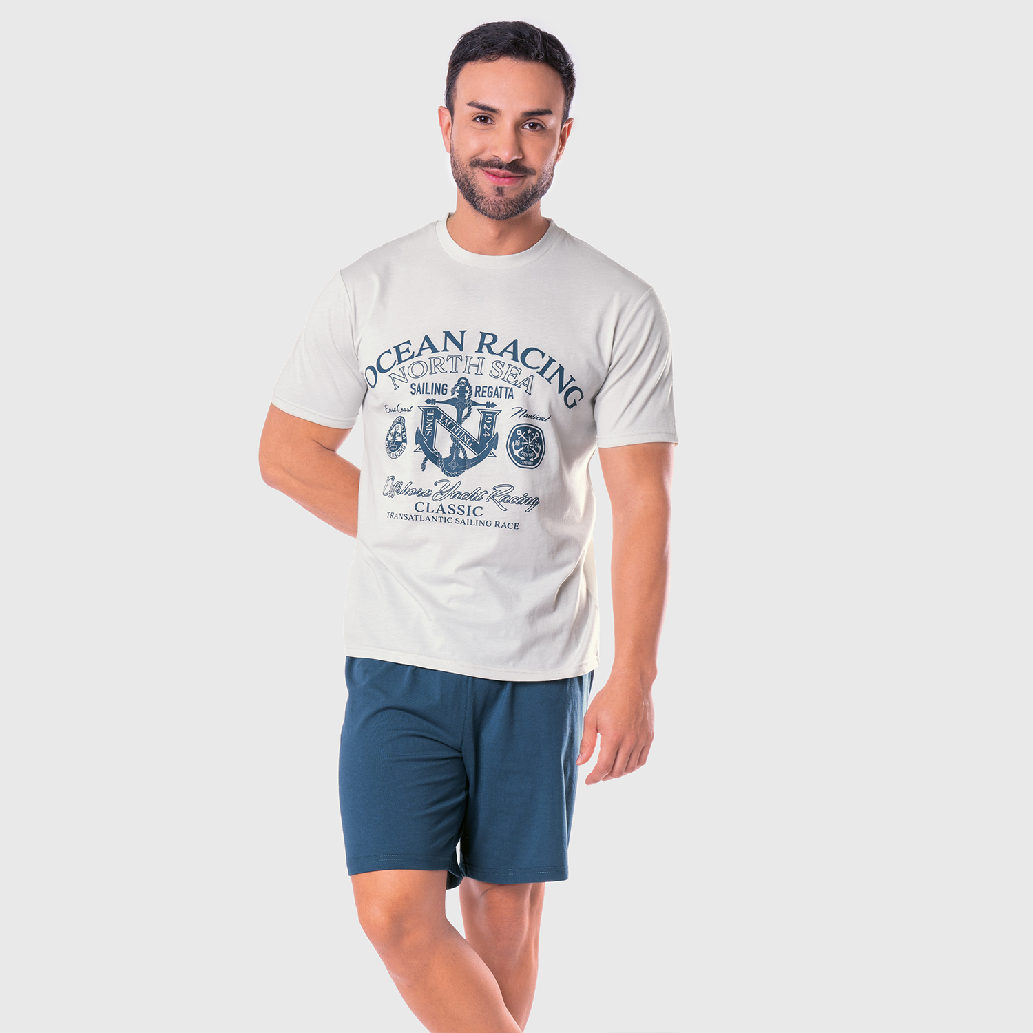 Baziani - Pijama Corto Hombre 9227