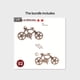 thumbnail image 1 of Classic IQ Metal Brain Teaser Magic Baffling Puzzles Game Toys For Children Adults Funny Gifts, 1 of 3