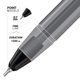 thumbnail image 4 of Bolígrafos AZOR Pin Point negros de punta fina de 0,7 mm x 12, 4 of 7