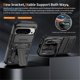 thumbnail image 4 of Funda Resistente para Teléfono para Google Pixel 10 / Pixel 10 Pro, Cubierta a Prueba de Golpes de Grado Militar con Protector Deslizante para Lente de Cámara, Soporte de 2 Vías, Antideslizante,, 4 of 8