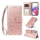 thumbnail image 1 of Funda Cartera para Samsung Galaxy A53 5G Perro Cachorro Grabado con Tarjetas Soporte Correa Rosa, 1 of 6