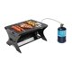 thumbnail image 1 of Parrilla de camping QuliMetal plegable para carbón, leña y gas, 1 of 9