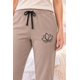 thumbnail image 3 of Pantalón de Pijama Franela Mujer Flor de Loto beige XS, 3 of 6