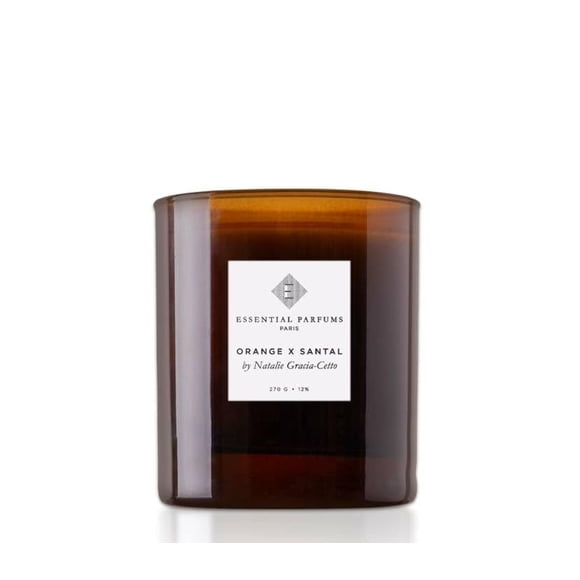 Vela Essential Parfums Naranja X Sándalo 270 g Marrón