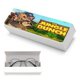 thumbnail image 5 of La Pandilla de la Selva Estuche Rígido para Gafas de Cuero PU Protector con Forro de Felpa Premium Suave para Hombres y Mujeres, 5 of 6
