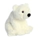 thumbnail image 5 of Peluche de oso polar Aurora Eco Nation, 9.5 pulgadas, blanco, 5 of 7
