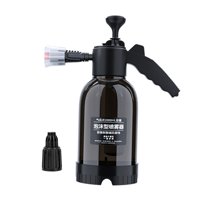 Ioensy - Pulverizador De Espuma A Presión Manual Para Coche, 2000Ml, Pulverizador De Jabón Para Plantas De Interior Y Exterior, Color Negro