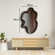 thumbnail image 4 of Espejo Modern Wave Madera Tono Caoba 90x60cm, 4 of 7