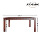 thumbnail image 5 of Juego de Comedor Praga 4 Sillas Mesa Rectangular Chocolate, 5 of 8