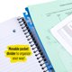 thumbnail image 5 of Cuaderno Five Star de 5 materias 28 × 21 cm 200 hojas color verde azulado, 5 of 8