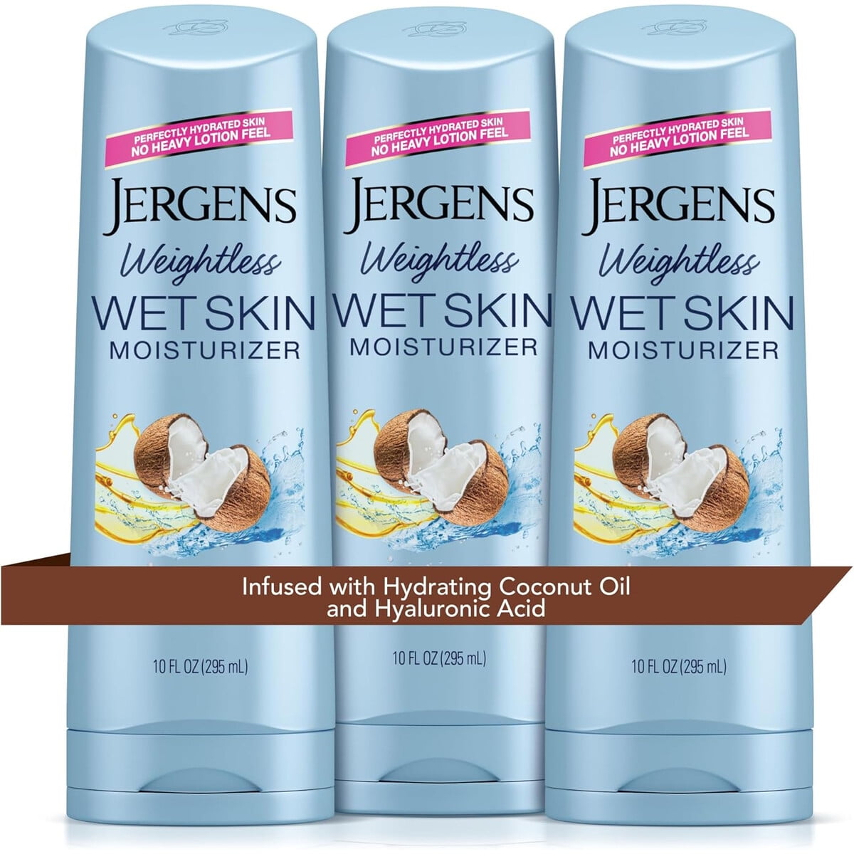 Hidratante Corporal Jergens Wet Skin Aceite Coco 295ml Ducha