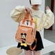 thumbnail image 3 of Disney Autumn Student Print Mickey School Bag Senior High School Students Backpacks Teen Girls Lovely Backpack Children Bag, 3 of 3